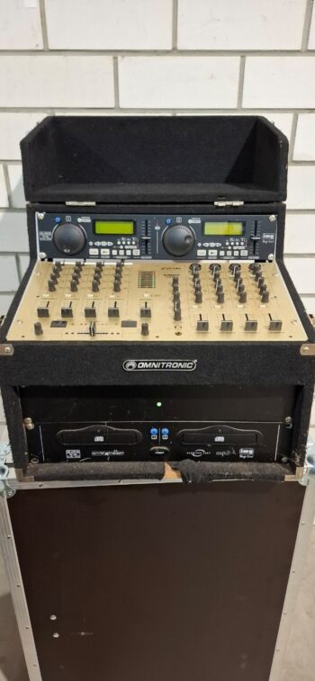 Omnitronic / Deton CD DJ Set, 2x CD Player + 1x Mixer